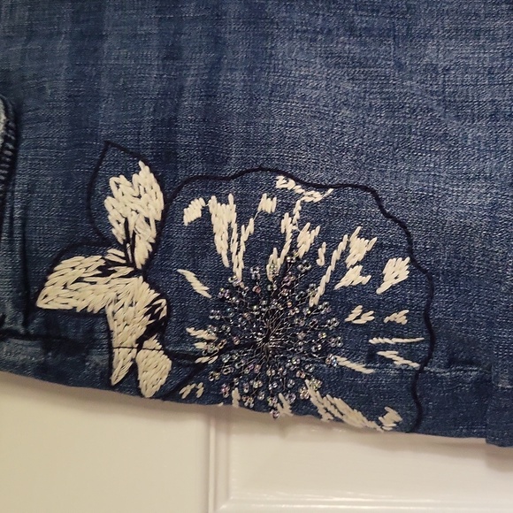 Anthropologie Pilcro Blue Jean Shorts - Picture 3 of 7